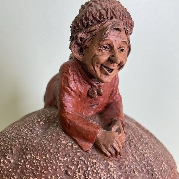 Tom Clark 1983 Parsley, Sage & Thyme Gnome Trio W/Mushroom Fairy, Cottage Whimsy - Picture 3 of 11